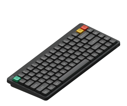 Klawiatura NuPhy Node 75 Low / Ink Gray / Blush nano